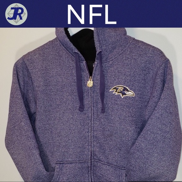NFL Tops - 🏈Baltimore Ravens Football NFL Hoodie Jacket- (S)